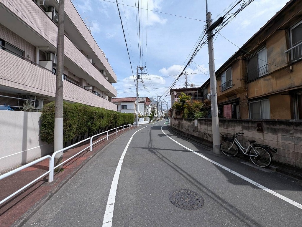 ライオンズマンション新板橋　南側 前面道路